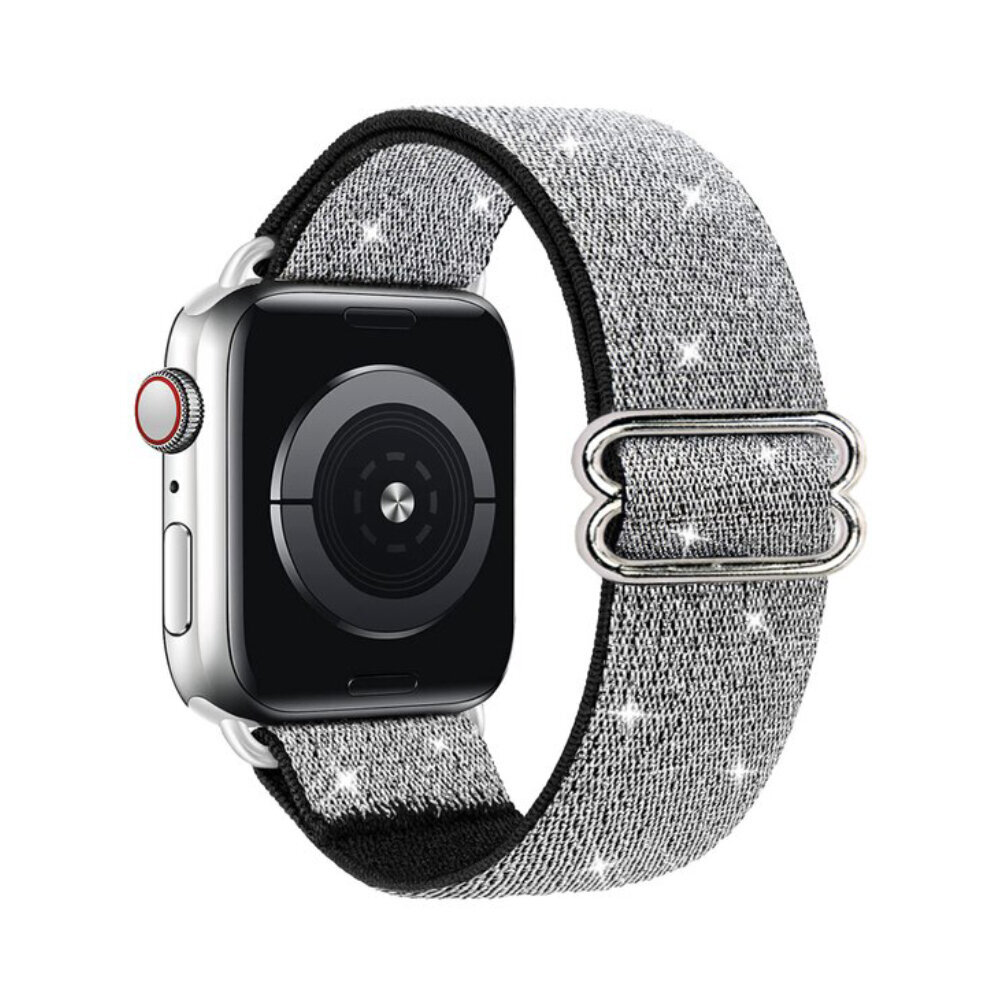 Beep Sparkle Watch Band Silver цена и информация | Išmaniųjų laikrodžių ir apyrankių priedai | pigu.lt