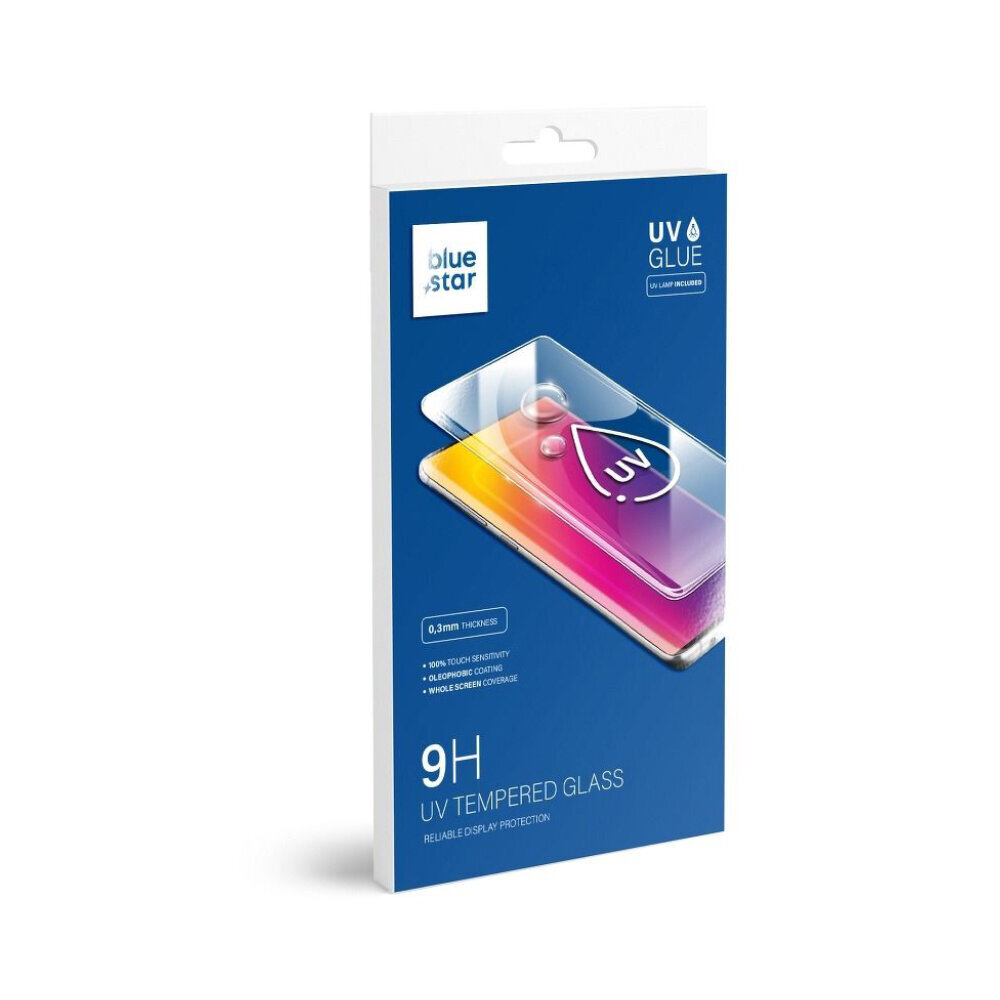 Grūdintas stiklas Blue Star 9H skirtas Samsung Galaxy S10+ цена и информация | Apsauginės plėvelės telefonams | pigu.lt