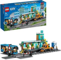 60335 Lego City Traukinių stotis kaina ir informacija | Konstruktoriai ir kaladėlės | pigu.lt