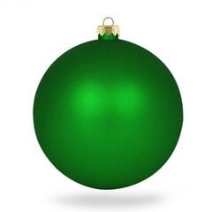 Kalėdinių dekoracijų rinkinys 6 vnt, ∅6 cm, spalva: matinė žalia (M07) 9016 kaina ir informacija | Eglutės žaisliukai, viršūnės | pigu.lt