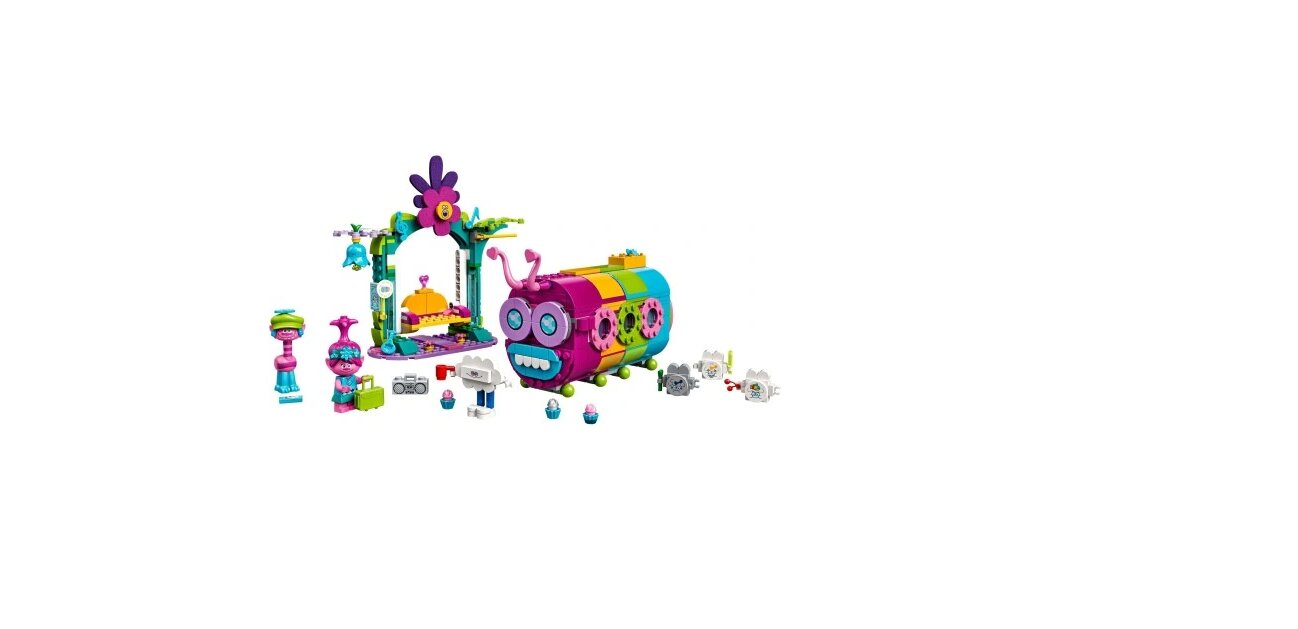 41256 LEGO® Troliai Vaivorykštės trasos automobilis kaina ir informacija | Konstruktoriai ir kaladėlės | pigu.lt