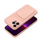 Forcell Beep Card skirtas iPhone 14 Pro Max, rožinis kaina ir informacija | Telefono dėklai | pigu.lt