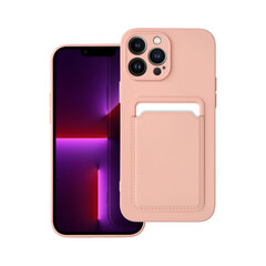 Forcell Beep Card skirtas iPhone 14 Pro Max, rožinis kaina ir informacija | Telefono dėklai | pigu.lt