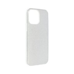 Forcell Shining skirtas iPhone 14, sidabrinis kaina ir informacija | Telefono dėklai | pigu.lt