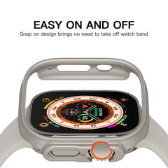 Чехол для Apple Watch Ultra, 49мм — Starlight цена и информация | Аксессуары для смарт-часов и браслетов | pigu.lt