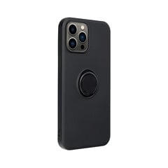 Forcell Ring skirtas iPhone 14 Pro Max, juodas kaina ir informacija | Telefono dėklai | pigu.lt