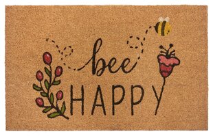 Hanse Home коврик для двери Bee Happy, 45x75 см цена и информация | Придверные коврики | pigu.lt