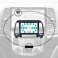 HYUNDAI SANTA FE 2005-12 Android multimedia plančetės tipo 9 colių automagnetola USB/WiFi/GPS/Bluetooth kaina ir informacija | Automagnetolos, multimedija | pigu.lt