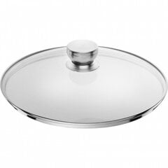 Крышка Ballarini Portofino Glass с паровым клапаном 28 см PT4F02.28 цена и информация | Cковородки | pigu.lt