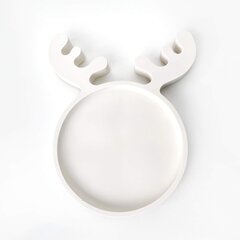 Sart Craft Kalėdinis Jesmonite Padėkliukas White Deer kaina ir informacija | Interjero detalės | pigu.lt