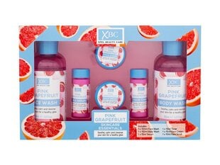 Kūno ir veido priežiūros rinkinys Xpel Pink Grapefruit moterims, 6 vnt. kaina ir informacija | Dušo želė, aliejai | pigu.lt