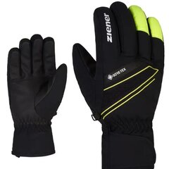 Мужские горнолыжные перчатки ZIENER GORE-TEX GUNAR GTX GLOVE SKI ALPINE 801083-12737-9.5 цена и информация | Мужские шарфы, шапки, перчатки | pigu.lt