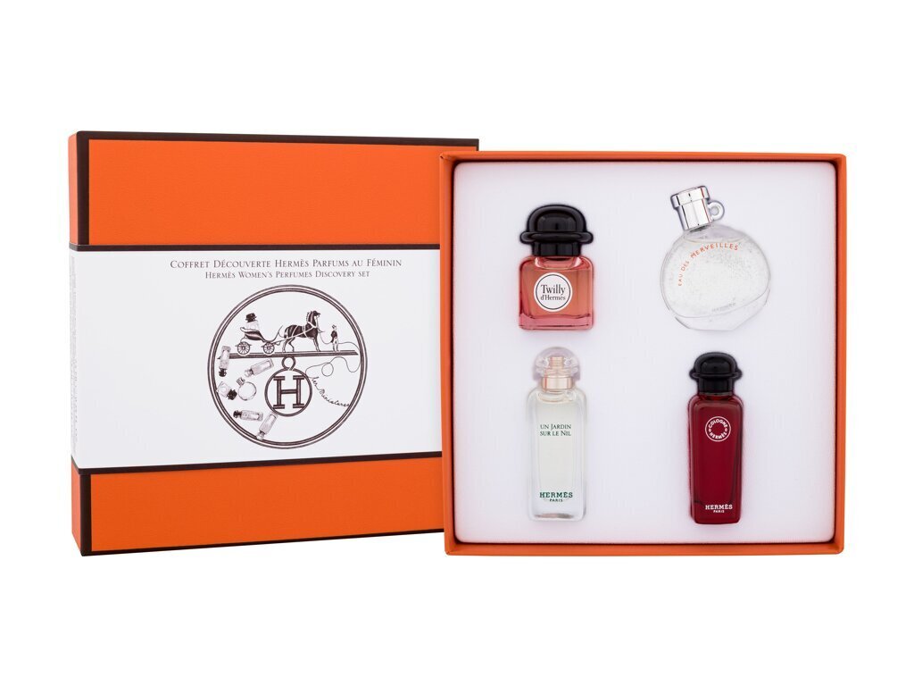 Mini kvepalų rinkinys Hermes Discovery moterims 7.5ml x 4 kaina ir informacija | Kvepalai moterims | pigu.lt