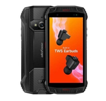 Ulefone Armor 15, Dual SIM, 6/128GB, Black цена и информация | Mobilieji telefonai | pigu.lt