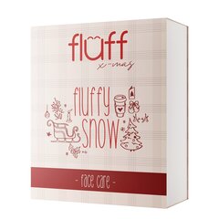 Набор Fluff Fluffy Snow Face Care: маска для лица, 30 мл + крем для лица, 30 мл + очищающее средство, 100 мл цена и информация | Маски для лица, патчи для глаз | pigu.lt