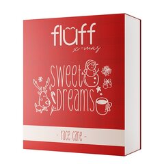 Набор Fluff Sweet Dreams Face Care: восстанавливающая маска для лица, 30 мл + восстанавливающий крем для лица, 30 мл + очищающее средство, 100 мл цена и информация | Маски для лица, патчи для глаз | pigu.lt