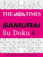 Times Samurai Su Doku 6: 100 Challenging Puzzles from the Times цена и информация | Книги о питании и здоровом образе жизни | pigu.lt