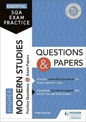 Essential SQA Exam Practice: Higher Modern Studies Questions and Papers: From the publisher of How to Pass kaina ir informacija | Knygos paaugliams ir jaunimui | pigu.lt