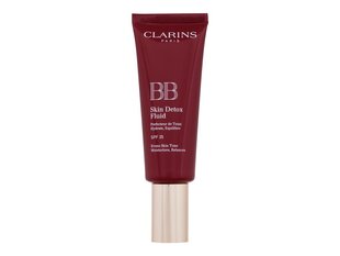 BB veido kremas Clarins BB Skin Detox Fluid SPF 25 00 Fair, 45ml цена и информация | Кремы для лица | pigu.lt