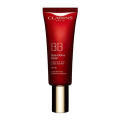 BB kremas Clarins SPF 25 Skin Detox Fluid 03 Dark, 45 ml цена и информация | Пудры, базы под макияж | pigu.lt