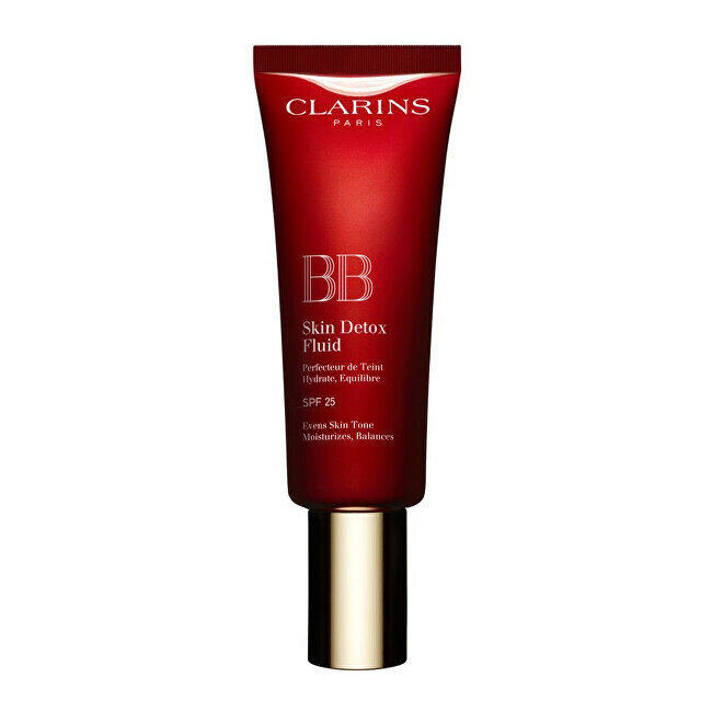 BB kremas Clarins SPF 25 Skin Detox Fluid 03 Dark, 45 ml kaina ir informacija | Makiažo pagrindai, pudros | pigu.lt
