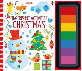 Fingerprint Activities Christmas UK kaina ir informacija | Knygos mažiesiems | pigu.lt