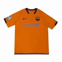 Futbolo marškinėliai Nike Futbol Club Barcelona 07-08 Away, oranžiniai kaina ir informacija | Futbolo apranga ir kitos prekės | pigu.lt