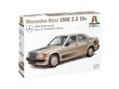 Plastikinis surenkamas modelis Italeri Mercedes Benz 190E 2.3 16v, 1/24, 3624 kaina ir informacija | Konstruktoriai ir kaladėlės | pigu.lt