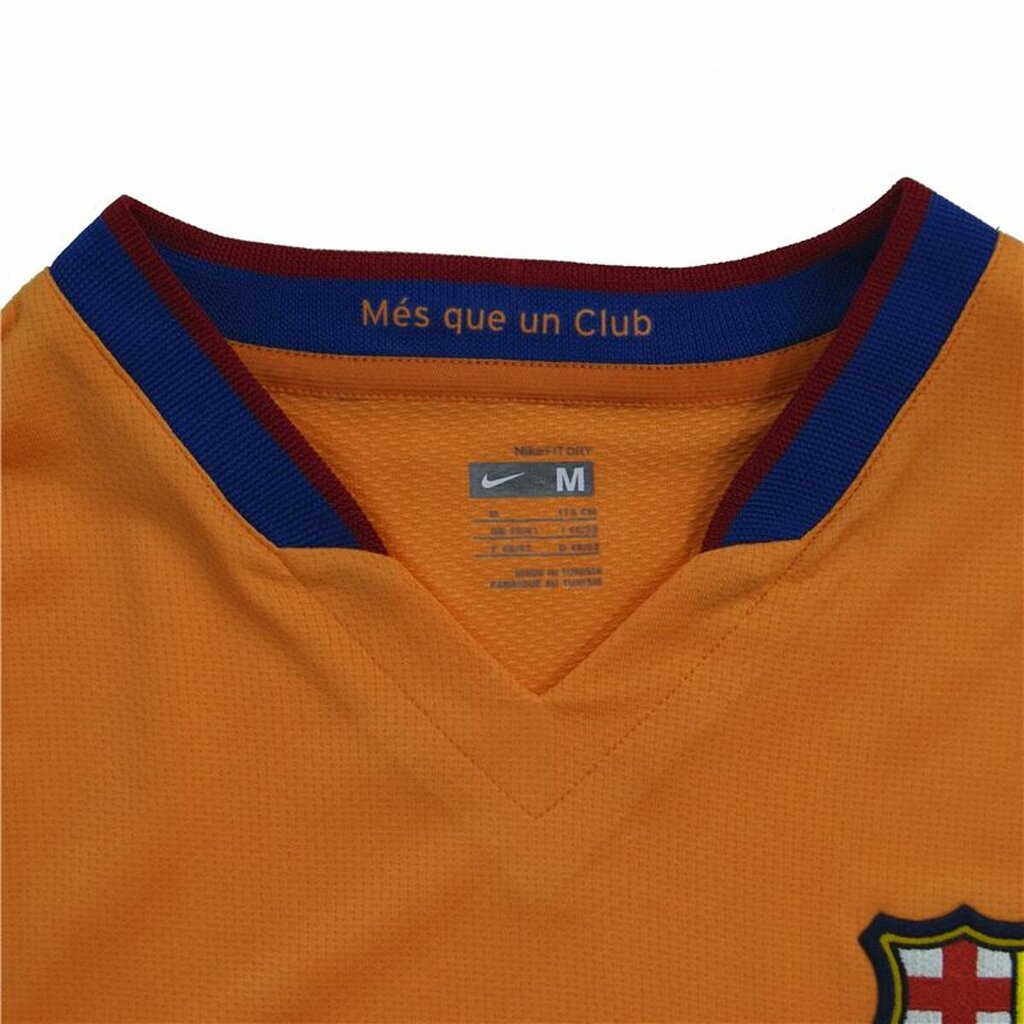 Futbolo marškinėliai Nike Futbol Club Barcelona 07-08 Away, oranžiniai kaina ir informacija | Futbolo apranga ir kitos prekės | pigu.lt