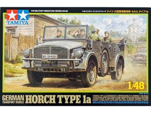 Plastikinis surenkamas modelis Tamiya German Transport Vehicle Horch Type 1a, 1/48, 32586 kaina ir informacija | Konstruktoriai ir kaladėlės | pigu.lt