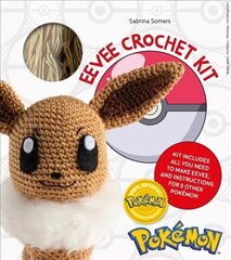 Pokemon Crochet Eevee Kit: Kit includes materials to make Eevee and instructions for 5 other Pokemon kaina ir informacija | Knygos apie meną | pigu.lt
