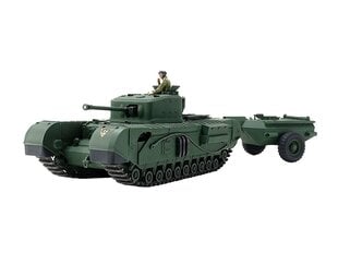 Plastikinis surenkamas modelis Tamiya British Tank Churchill Mk. VII Crocodile, 1/48, 32594 kaina ir informacija | Konstruktoriai ir kaladėlės | pigu.lt