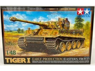 Сборная модель Tamiya - German Heavy Tank Tiger I Early Production (Eastern Front), 1/48, 32603 цена и информация | Конструкторы и кубики | pigu.lt