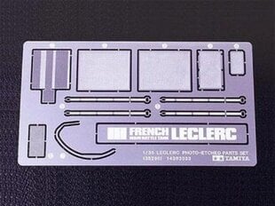 Сборная миниатюра Tamiya - Modern French LeClerc 2 PhotoEtched Parts, 1/35, 35280 цена и информация | Конструкторы и кубики | pigu.lt