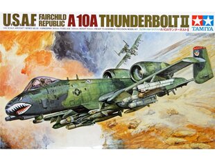 Plastikinis surenkamas modelis Tamiya Usaf Fairchild Republic A-10A Thunderbolt II, 1/48, 61028 kaina ir informacija | Konstruktoriai ir kaladėlės | pigu.lt