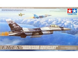 Plastikinis surenkamas modelis Tamiya F-16C/N „Aggressor/Adversary“, 1/48, 61106 kaina ir informacija | Konstruktoriai ir kaladėlės | pigu.lt