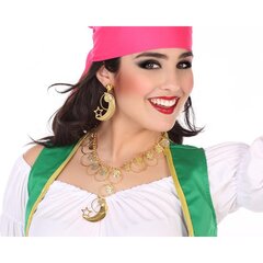 Moteriškas vėrinys bei suderintų auskarų komplektas Arabas kaina ir informacija | Karnavaliniai kostiumai | pigu.lt