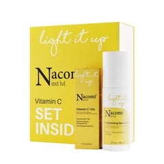 Набор Nacomi: Тоник Next Lvl Витамин С, 100мл + сыворотка, 30мл цена и информация | Сыворотки для лица, масла | pigu.lt