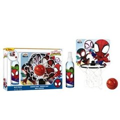 Комплект Ep Line Spiderman для мальчиков: Туалетная вода EDT 150 мл + баскетбольное кольцо и мяч цена и информация | Косметика для мам и детей | pigu.lt
