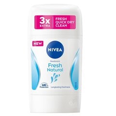 Дезодорант-карандаш Nivea Fresh Natural, 50 мл цена и информация | Дезодоранты | pigu.lt