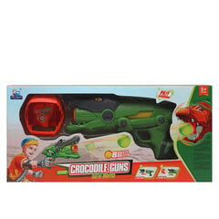 Kamuoliukų šautuvas Bigbuy Kids Krokodilas, žalias kaina ir informacija | Žaislai berniukams | pigu.lt