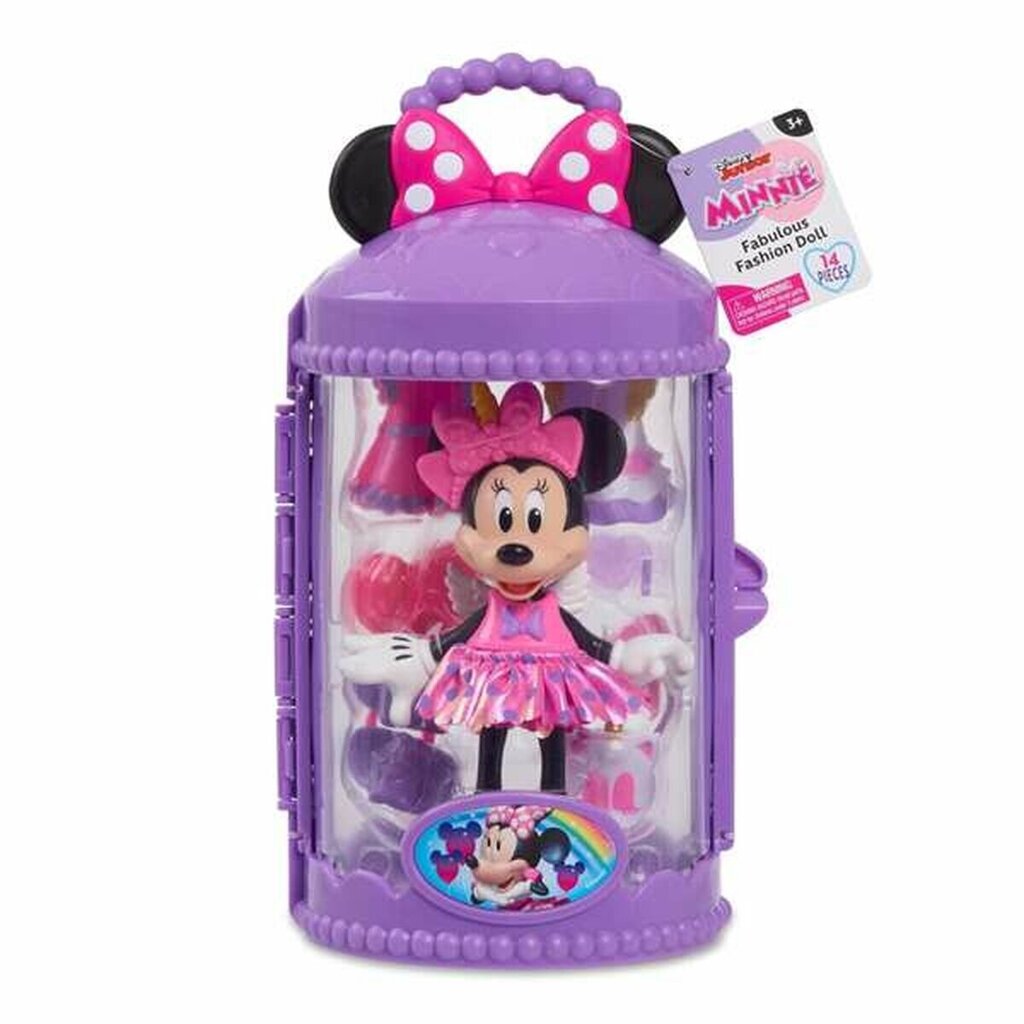 Figūrėlė Minnie Mouse,15 cm kaina ir informacija | Žaislai mergaitėms | pigu.lt