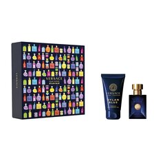 Rinkinys Versace Pour Homme Dylan Blue vyrams: tualetinis vanduo EDT, 30ml + dušo želė, 50ml kaina ir informacija | Kvepalai vyrams | pigu.lt