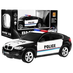 Policijos automobilis RC BMW X6, 1:24 kaina ir informacija | Žaislai berniukams | pigu.lt