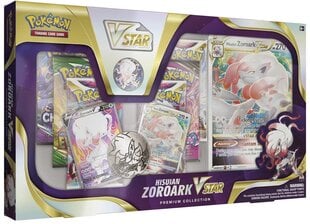 Карты Pokemon TCG - Hisuian Zoroark VSTAR Premium Collection цена и информация | Настольные игры, головоломки | pigu.lt