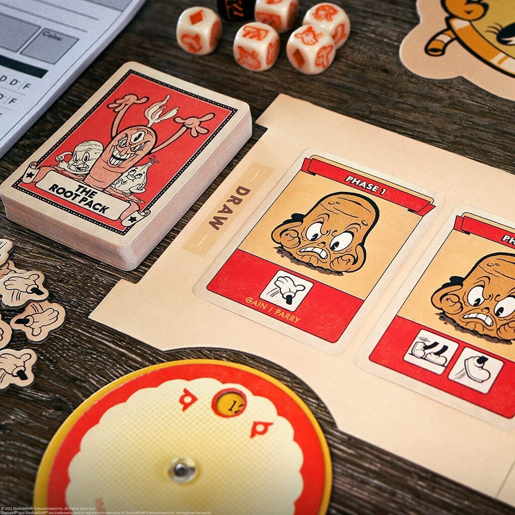 Stalo žaidimas Cuphead: Fast Rolling Dice Game kaina ir informacija | Stalo žaidimai, galvosūkiai | pigu.lt