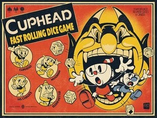 Stalo žaidimas Cuphead: Fast Rolling Dice Game kaina ir informacija | USAopoly Vaikams ir kūdikiams | pigu.lt
