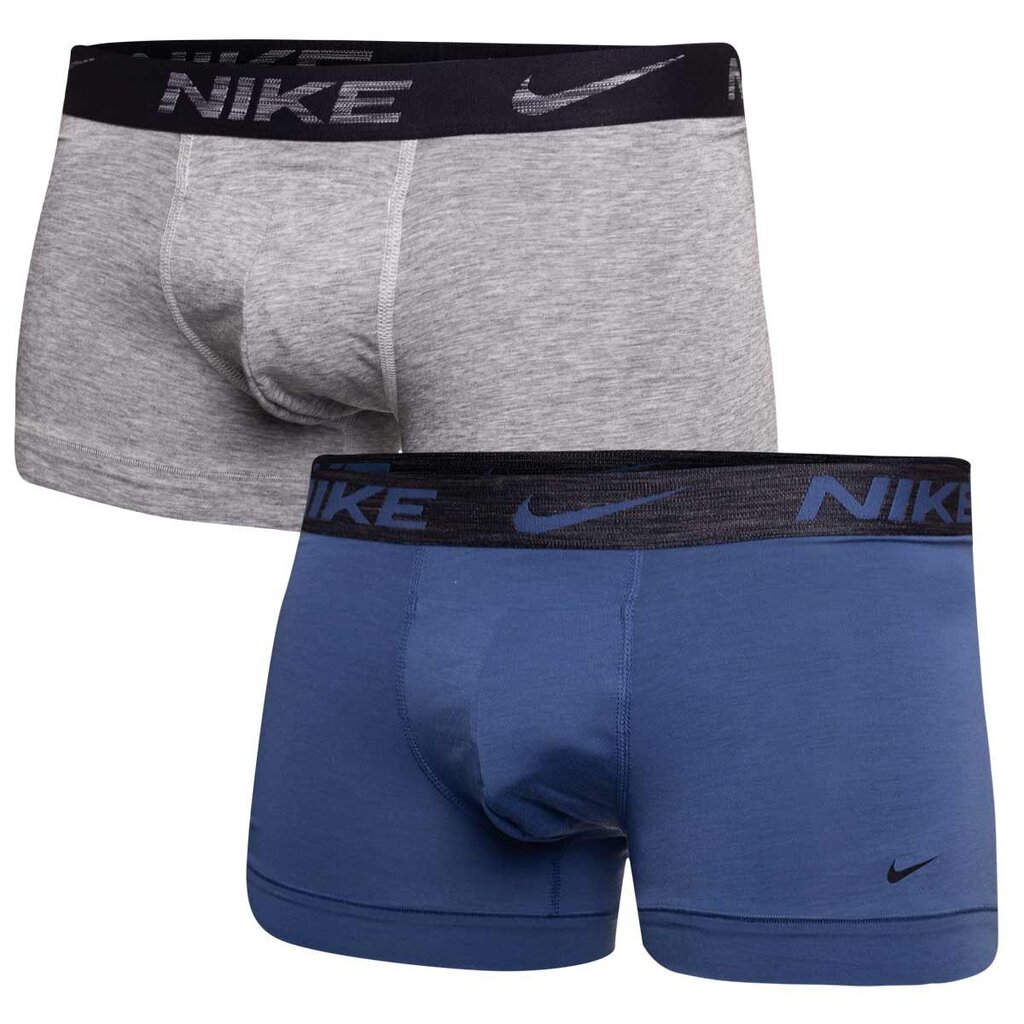 Trumpikės vyrams Nike 50118, mėlynos/pilkos, 2 vnt цена и информация | Trumpikės | pigu.lt
