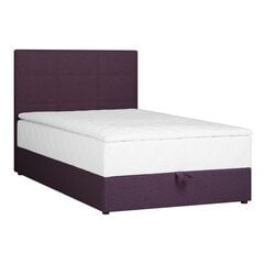 Кровать Levi с матрасом, 120х200 см, фиолетовая цена и информация | Кровати | pigu.lt
