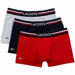 Trumpikių rinkinys vyrams Lacoste Iconics S6463845, 3 vnt. цена и информация | Трусики | pigu.lt